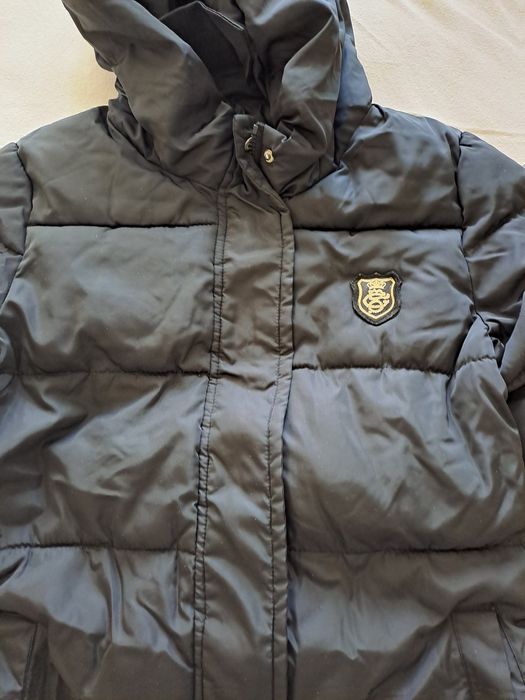 Черно дълго яке .Размер S