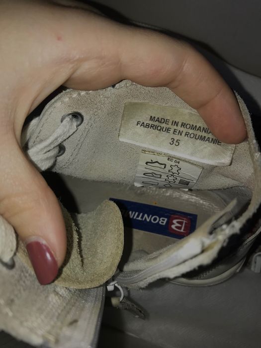 Adidasi de piele întoarsă dama