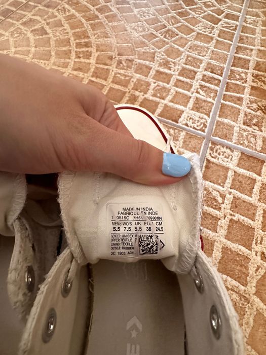 Converse originali albi model lejer de vara