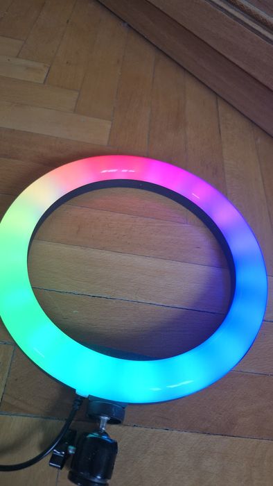 2 бр. RGB Ring Light – 30 см (новa, неизползвана)