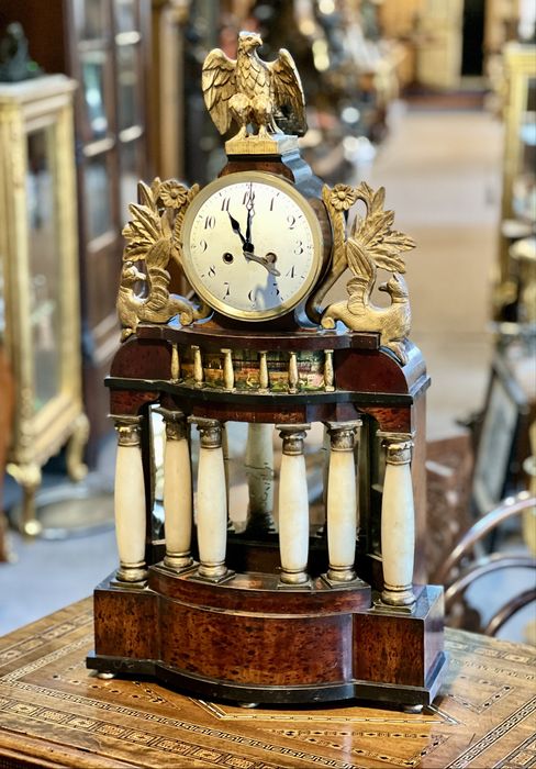 Ceas antic stil Biedermaier *** vintage / antic / vechi / retro ***