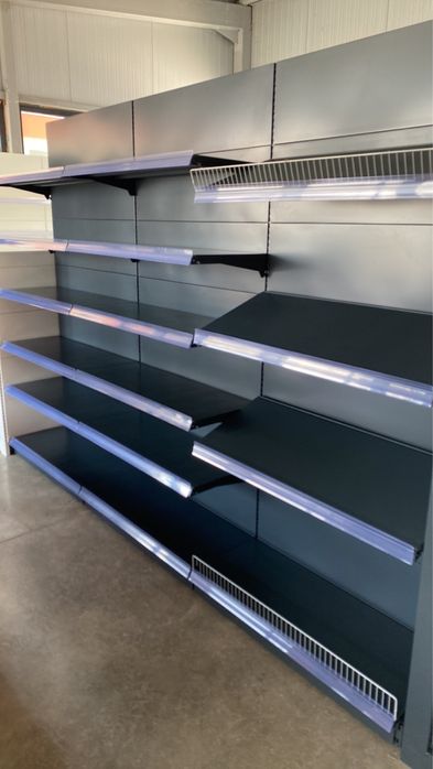 Нови стелажи за магазин ГАРАНТИРАНО НАЙ-НИСКА ЦЕНА .