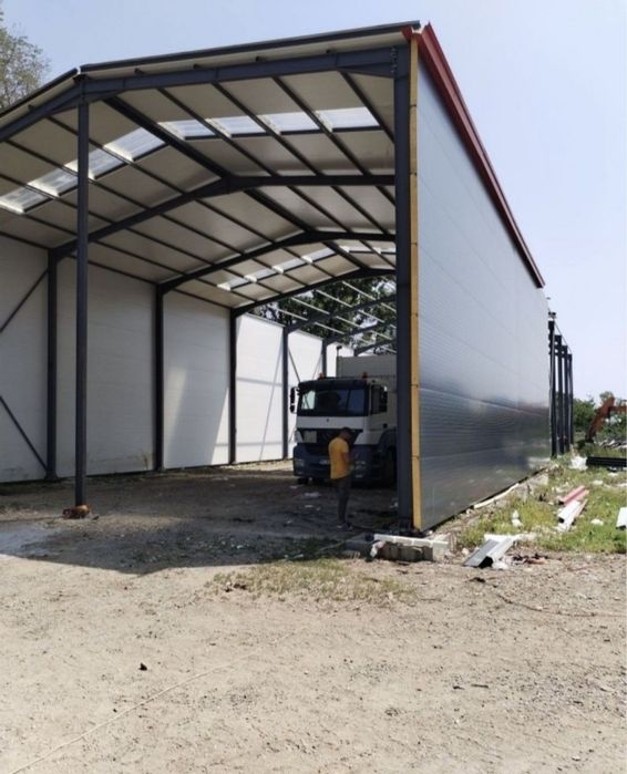 Vand hala metalica conform proiectului dvs lucrăm fără avans