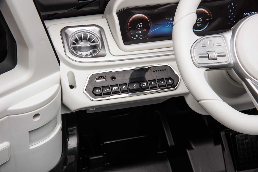 Masinuta electrica pentru copii, Mercedes EQG 4x 35W 12V 9Ah, neagra