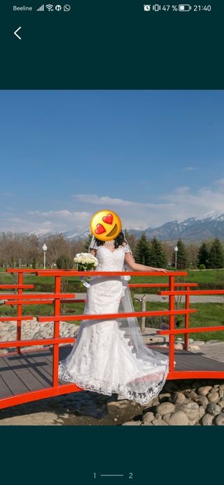 Продам свадебное платье