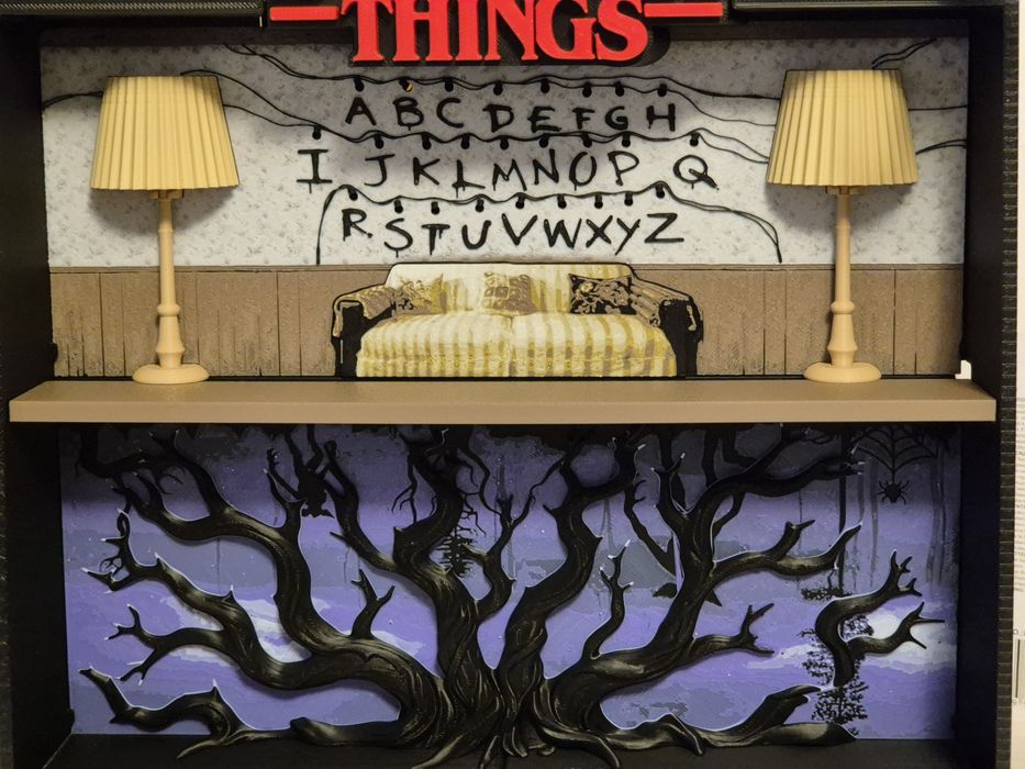 Dioramă Stranger Things Display Figurine Kinder