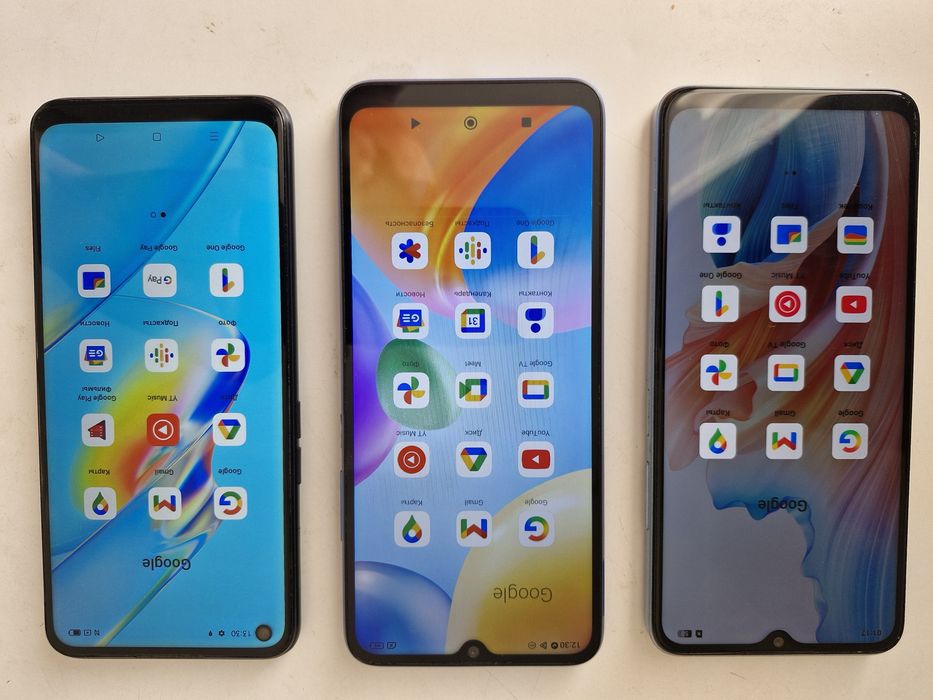 Oppo A18, Редми 10С, по 128 гб, Орро А54, 64 gb, за 25000 тг один.