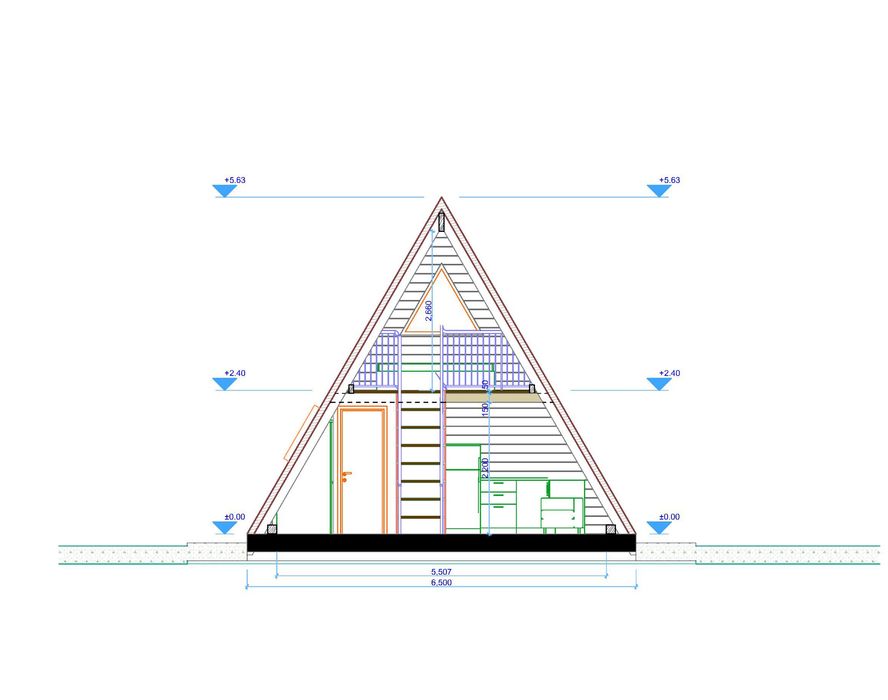 Exacutam cabane case pe lemn