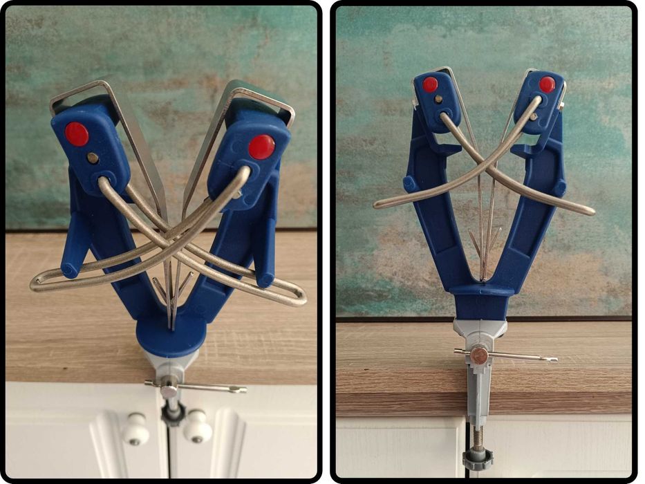 Ascuțitor Profesional Cuțite Măcelărie Tip Clac + 2 Lame de Rezervă