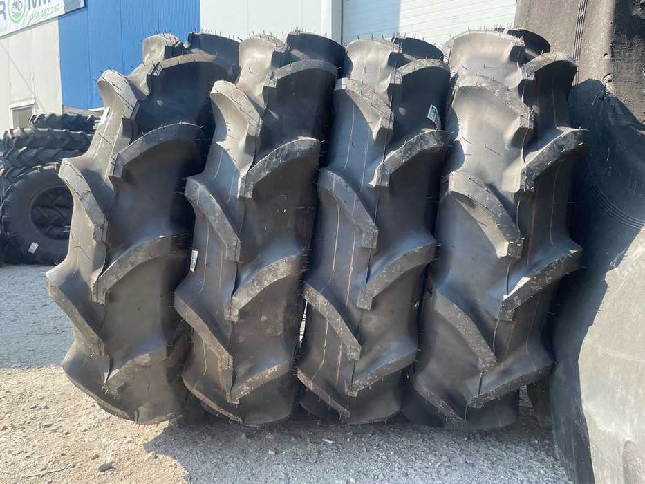 Cauciucuri noi 9.5-22 cu 6 pliuri marca BKT pentru tractor japonez