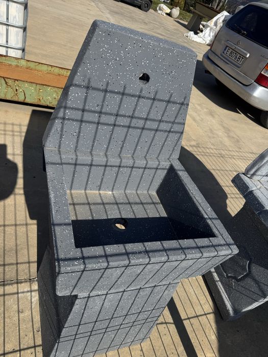 Бетонови мивки за двор