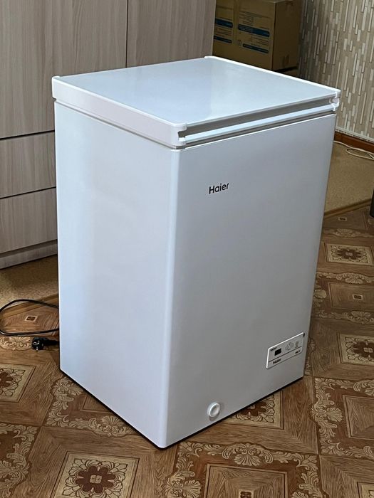 Продам морозильник ларь Haier HCE100R 100 л белый