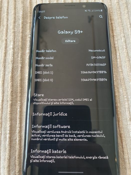 Samsung  galaxy s9+