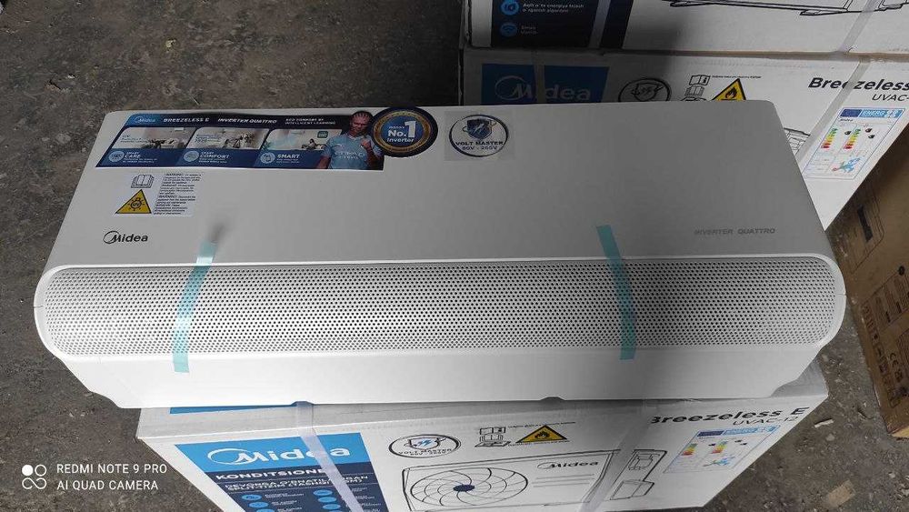 Кондиционер инверторный Midea Ultraviolet BreezeleSS E 9/12/18 BTU