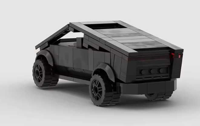 Сглобяема количка Tesla Cybertruck