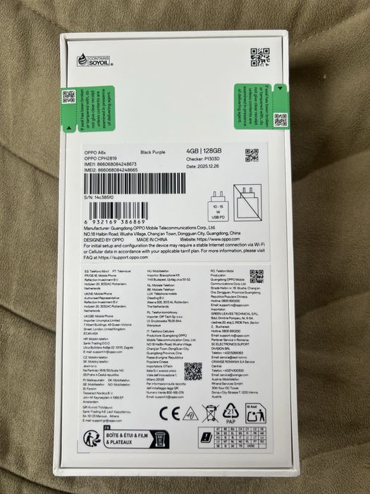 Oppo a6x 4gb/128gb ЗАПЕЧАТАН