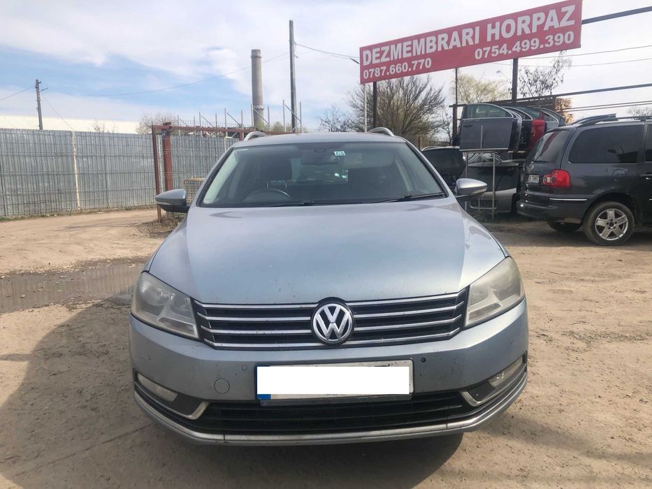 Piese din dezmembrari VW Passat B7 2.0tdi CFFB,culoare LC7Z, cutie LNZ