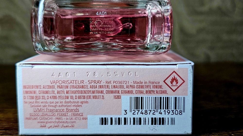 Givenchy  Irresistible Givenchy для женщин EDT, ORIGINAL, 50 ml