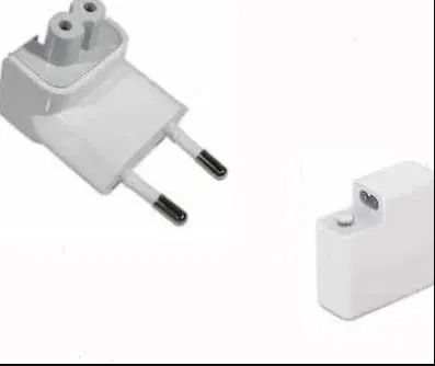 вилка и зарядка, блок питания от макбука (на MacBook)