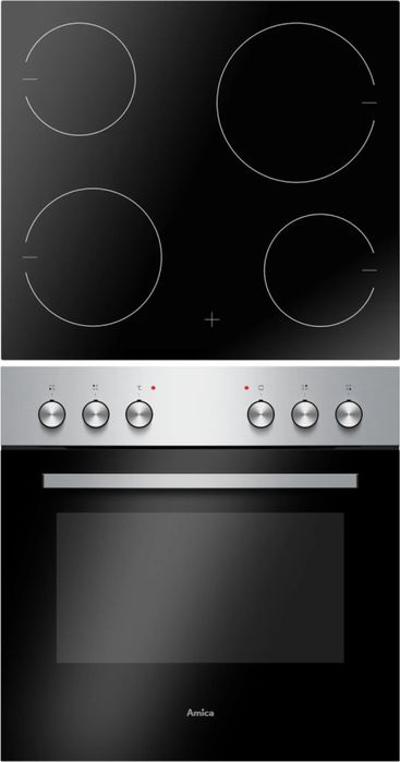 Фурна за вграждане с котлони Amica