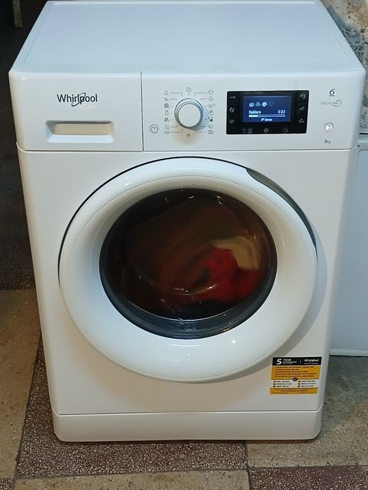 Masina de spalat rufe WHIRLPOOL 8 kg A+++ Reducere pt BuyBack