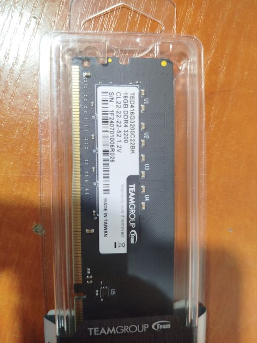 ОЗУ 16GB DDR4 3200Mhz