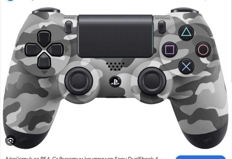 Джойстик контролер за PS4 чисти и камуфлажни цветове
