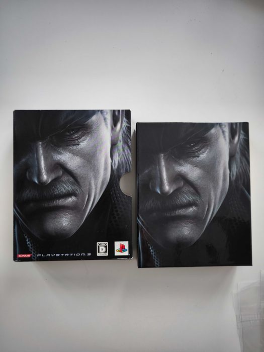 Metal Gear Solid 4: Guns Of The Patriots Japanese Special Edition Steelbook MGS PlayStation 3 Минт Mint Рядко