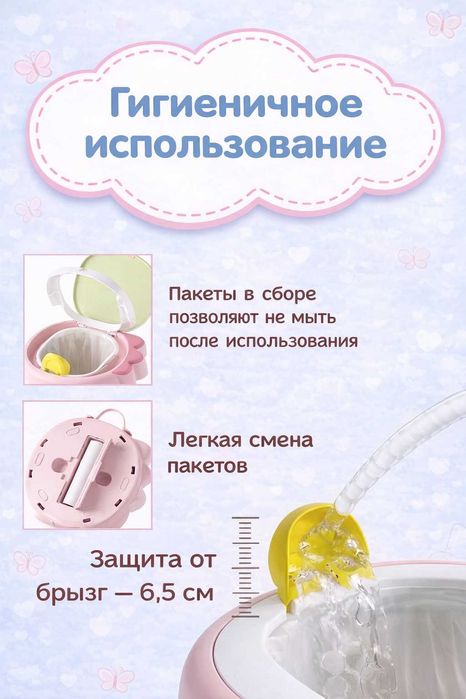 Детский складной горшок