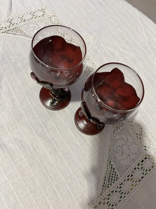 Чаши за вино - ръчно изработени