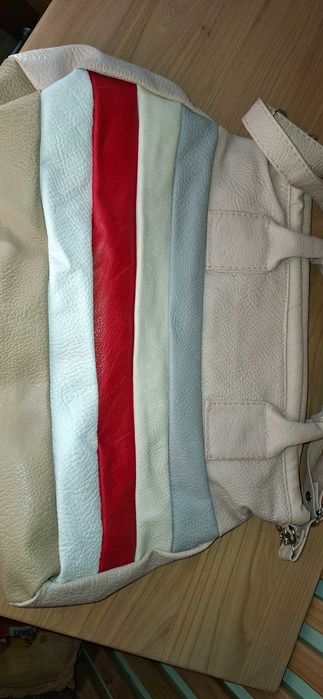 Geantă din piele naturală, de umăr și crossbody