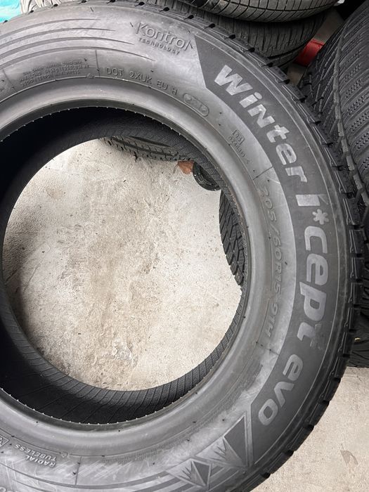 1 anvelopa iarna 205/60/15 , hankook , 8 mm