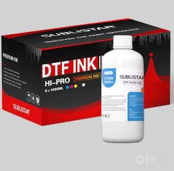 Краска для DTF принтера от Sublistar Onest