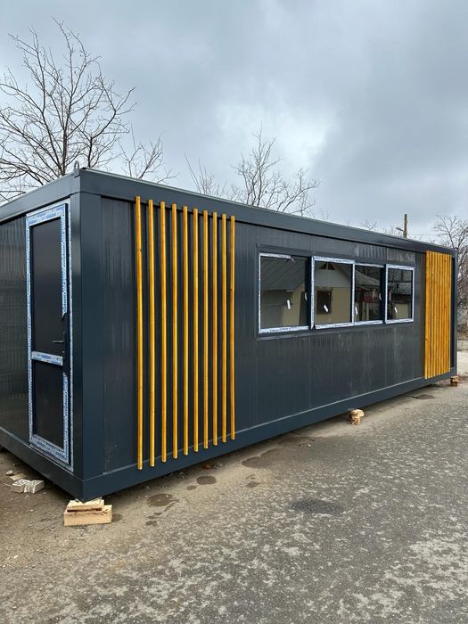 Vand container modular tip fast-food oferim garanție 36 de luni