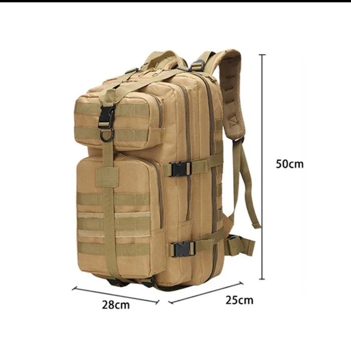 35 литрова Тактическа Molle Водоустойчива военна раница туризъм