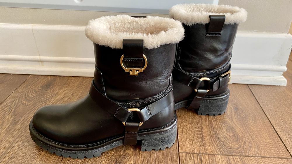 Tory Burch Дсмски Кожени Ботуши