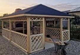 Foisoare terase din lemn la comanda