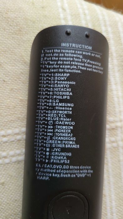 Telecomanda tv ,dvd ,bluray universala