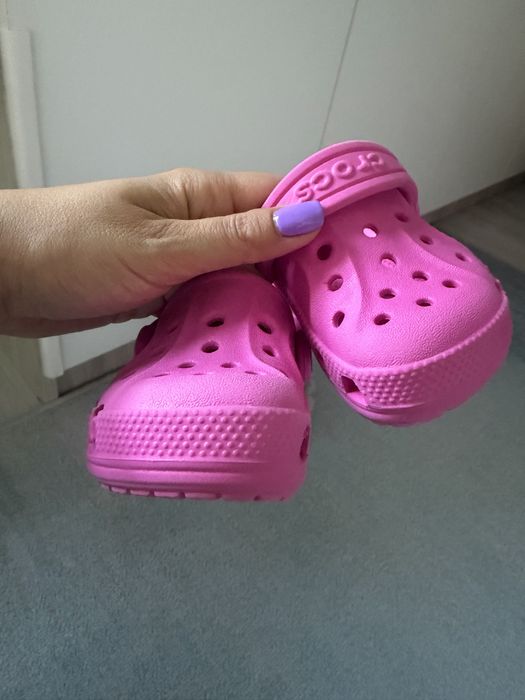 Crocs ciclam marimea C6 22-23