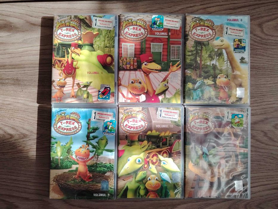 Dvd-uri filme, desene animate , T-Rex Express , Bambi , Spider-Man 2