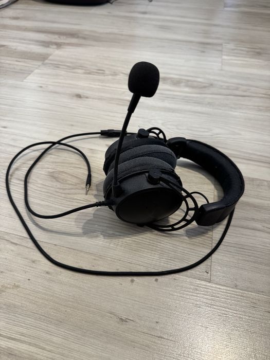 Casti gaming HyperX Cloud Alpha, drivere 50mm Dual Chamber, microfon detasabil