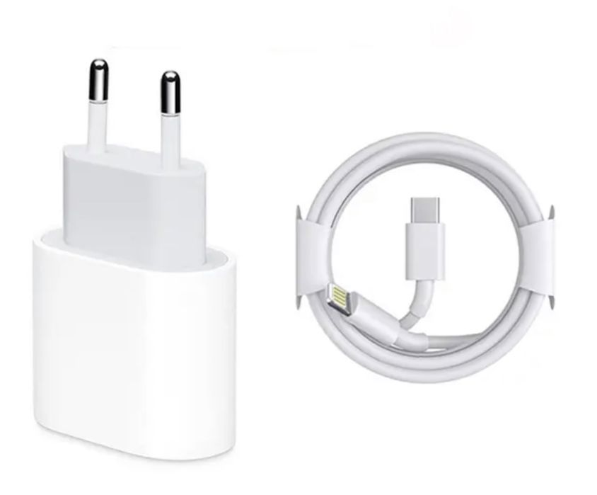 Зарядно за Iphone Fast Charge - комплект, ЧИСТО НОВ
