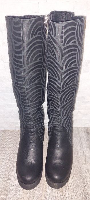 Ботуши естествена кожа 38 номер