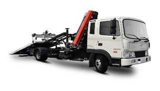 Эвакуатор со сдвижной платформой HYUNDAI EX8