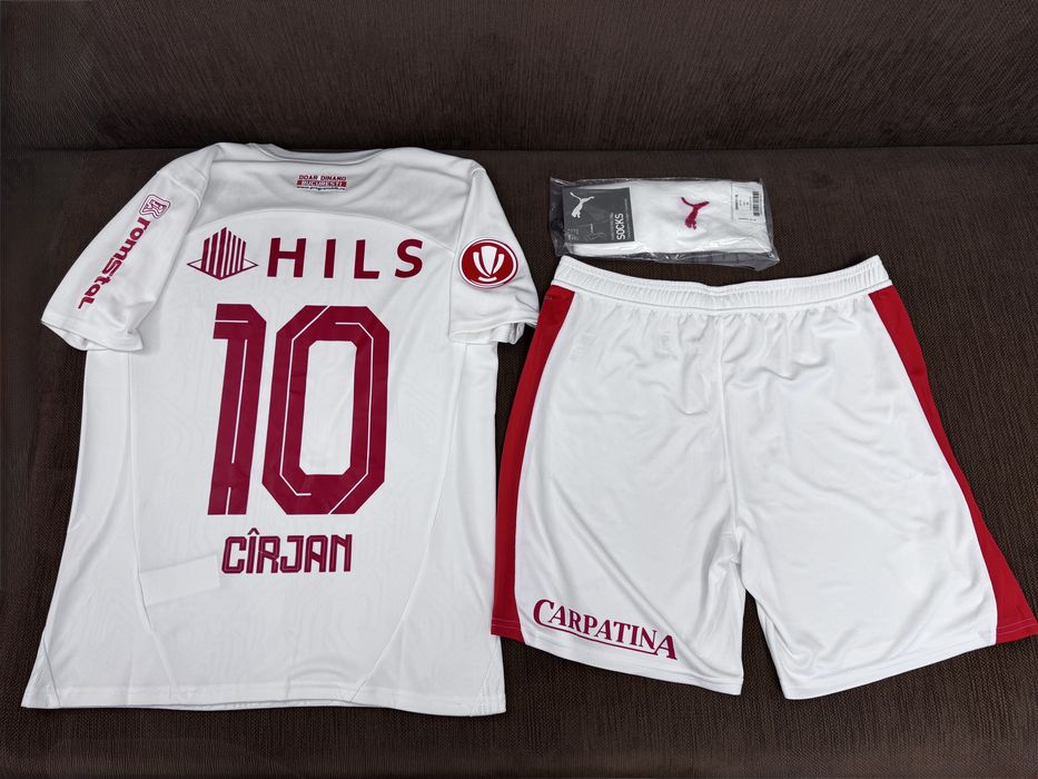 Echipament oficial de meci Puma Cătălin Cîrjan FC Dinamo București marimea M/L