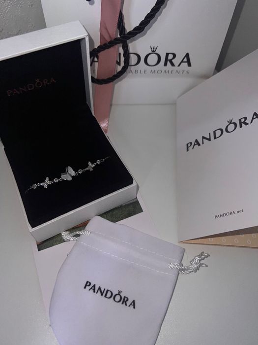 Цепочка и браслет "Pandora"