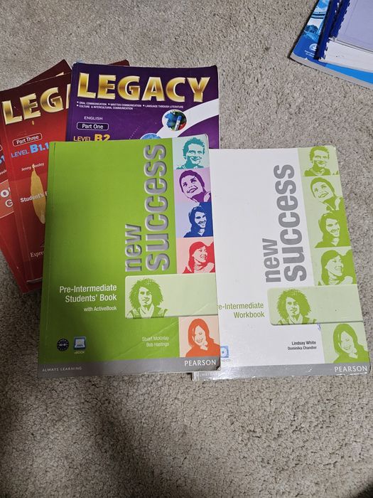 Учебници  английски 10 и 11 клас  ..тестове за матура