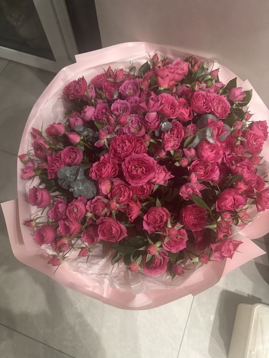 Розы кустарные свежие