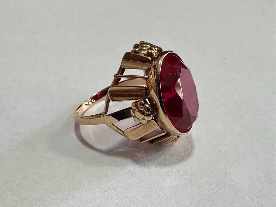 Златен дамски пръстен 14K – 7,07гр, размер 53