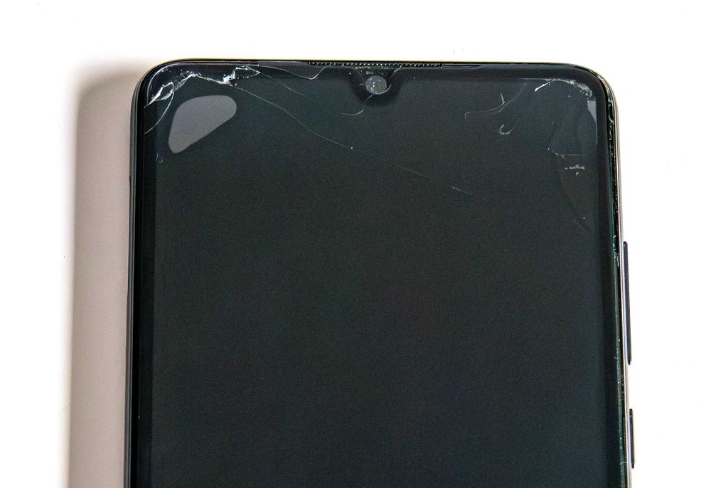 Display+baterie Huawei P30 original, crapat